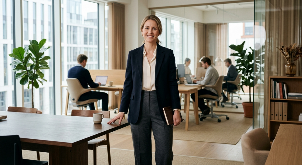 Arbejdsgarderobe: Stilfuld og professionel